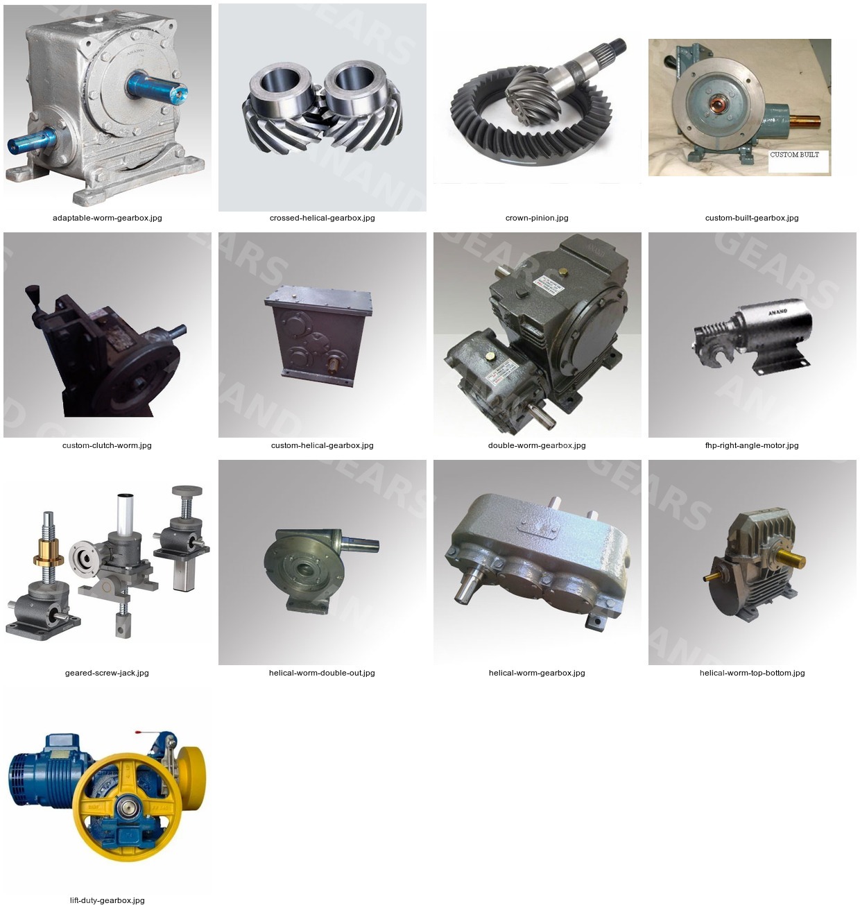 Hollow Input Geared Motor with B5/B14 flange