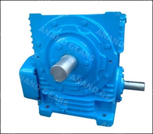 Under Driven Worm Gearbox with solid foot mounting